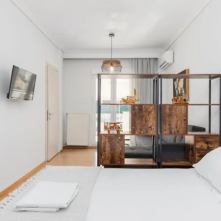 Appartamento Stavroula's House Center, Penthouse Salonicco